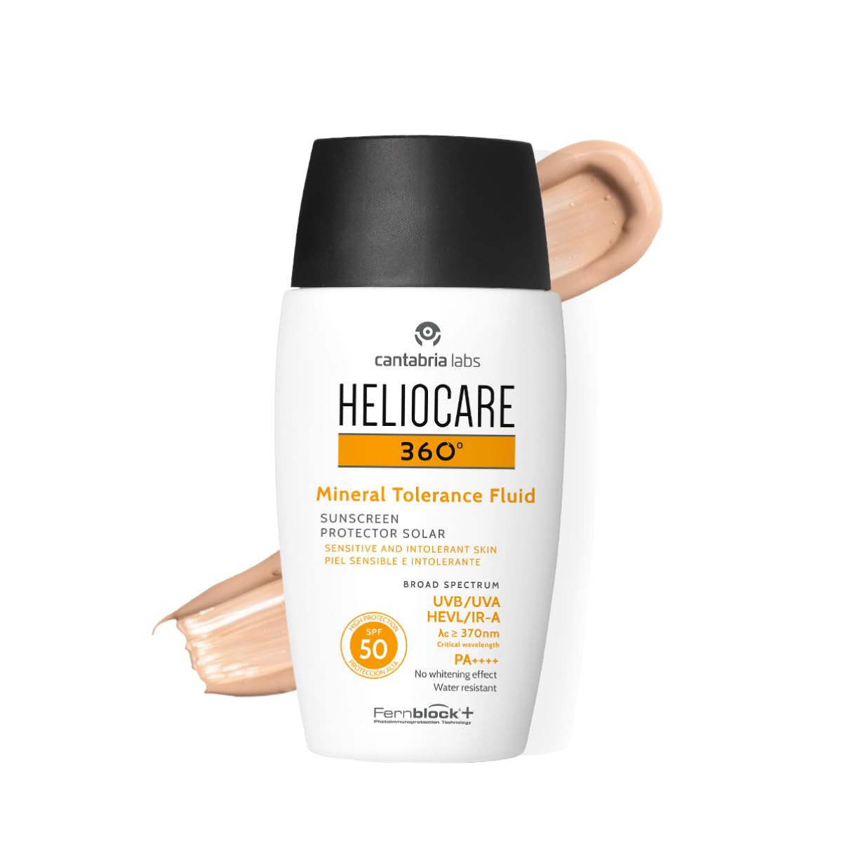 Amazon.com: Heliocare 360 Mineral Tolerance Fluid SPF 50 | 50ml